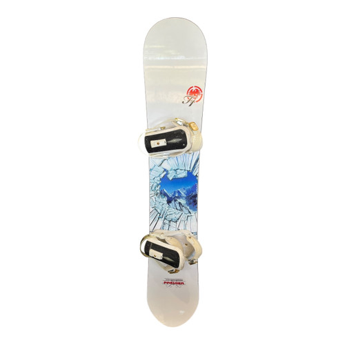 Vist Large View of Product Image Which is Used Never Summer PREMIER F1 W/ UNION KFC BINDINGS Mens Board/Bindings White 159 cm