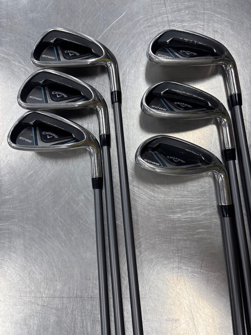 Vist Large View of Product Image Which is Used Callaway EDGE 2024 6PC 6-PW+SW Mens Iron Set RH 6I-SW