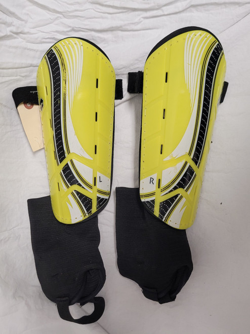 Vist Large View of Product Image Which is Used Soccer Shin Guards Adult Yellow LG