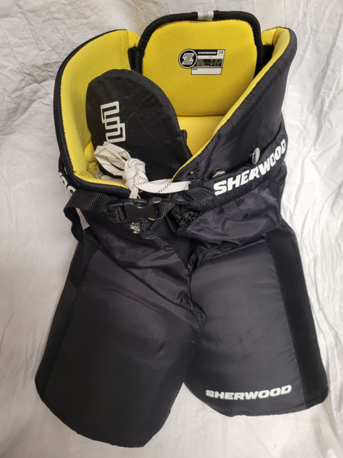 Vist Large View of Product Image Which is Used Sher-wood RE 4 PANTS Junior Pant Black LG