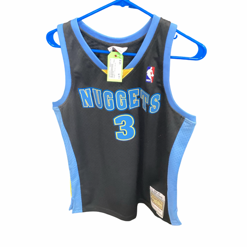 Vist Large View of Product Image Which is Used Mitchell Basketball Adult Top Black MD