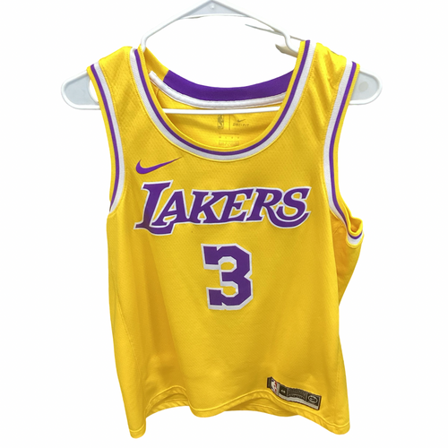Vist Large View of Product Image Which is Used Nike Basketball Adult Top Yellow LG