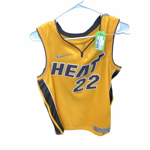 Vist Large View of Product Image Which is Used Nike Basketball Adult Top Yellow LG