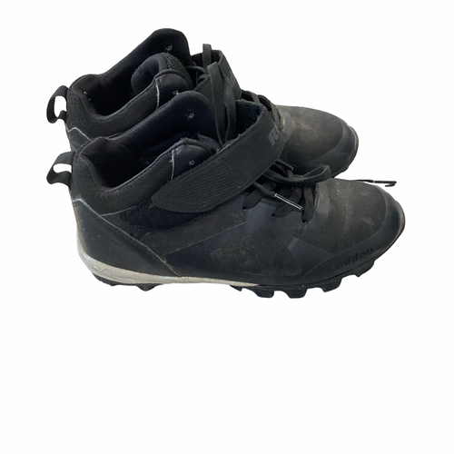 Vist Large View of Product Image Which is Used RIDDELL BB/SB Cleats Black Junior 02
