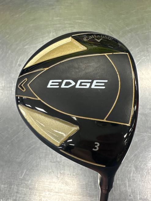 Vist Large View of Product Image Which is Used Callaway EDGE 2021 Mens Fairway Wood RH 3 Wood