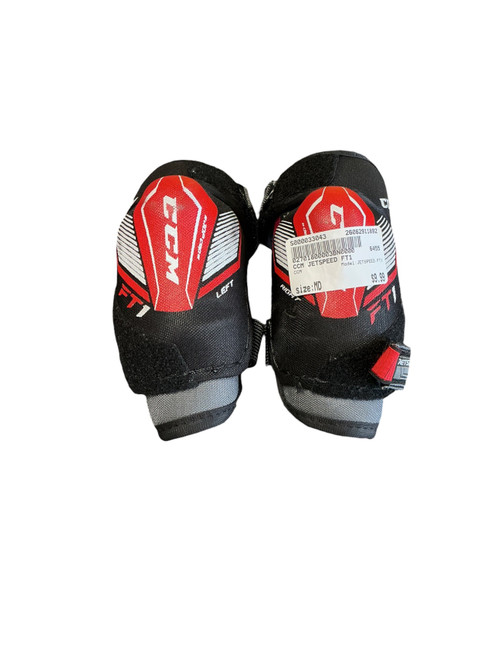 Vist Large View of Product Image Which is Used CCM JETSPEED FT1 Youth Elbow Pads MD