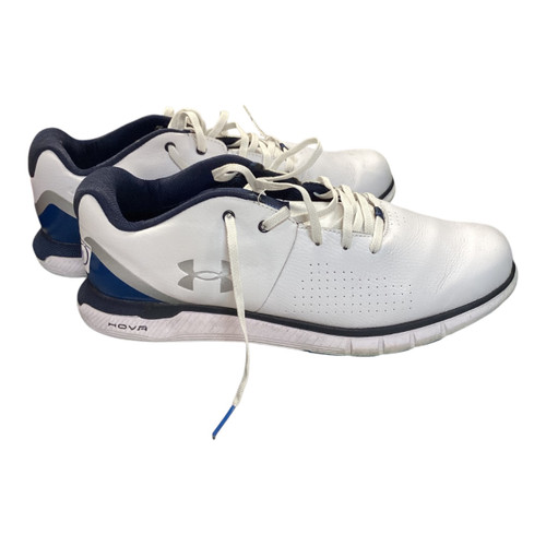 Vist Large View of Product Image Which is Used Under Armour HOVR Mens Golf Shoes White Senior 11