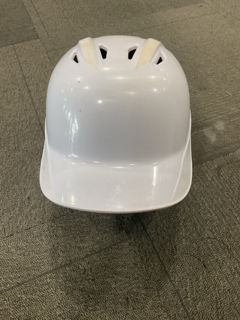 Vist Large View of Product Image Which is Used Mizuno BATTING HELMET Batting Helmet No Mask White S/M