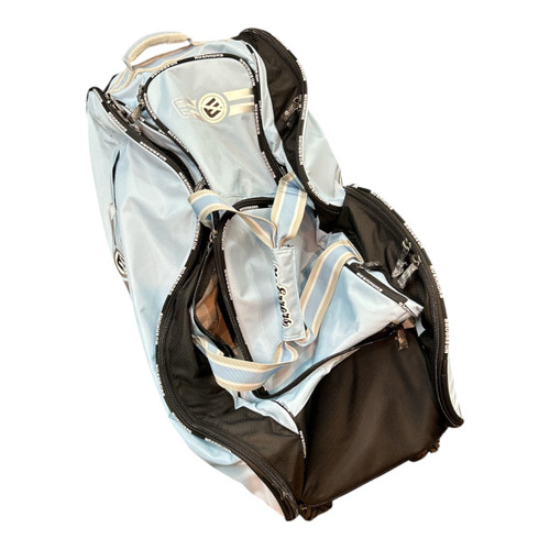Vist Large View of Product Image Which is Used NO ERRORS E2 WHEELED BAG BB/SB Player Wheeled Bag Carolina Blue