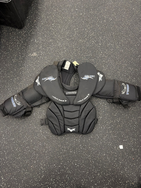 Vist Large View of Product Image Which is Used Bauer PERFORMANCE Senior Goalie Pant Black SM