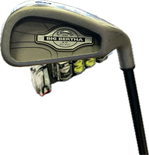 Vist Large View of Product Image Which is Used Callaway BIG BERTHA X-12 Mens Individual Iron RH 3 Iron