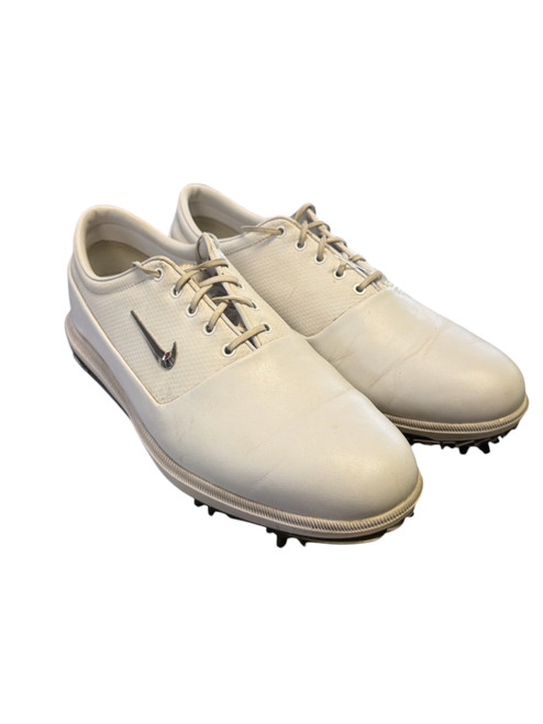 Vist Large View of Product Image Which is Used Nike Mens Golf Shoes White Senior 9.5