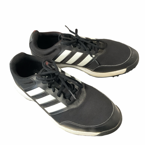 Vist Large View of Product Image Which is Used Adidas Mens Golf Shoes Black Senior 11.5