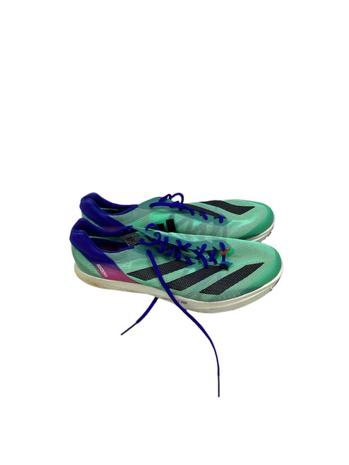 Vist Large View of Product Image Which is Used Adidas Track & Field Cleats Adult Green Senior 8.5