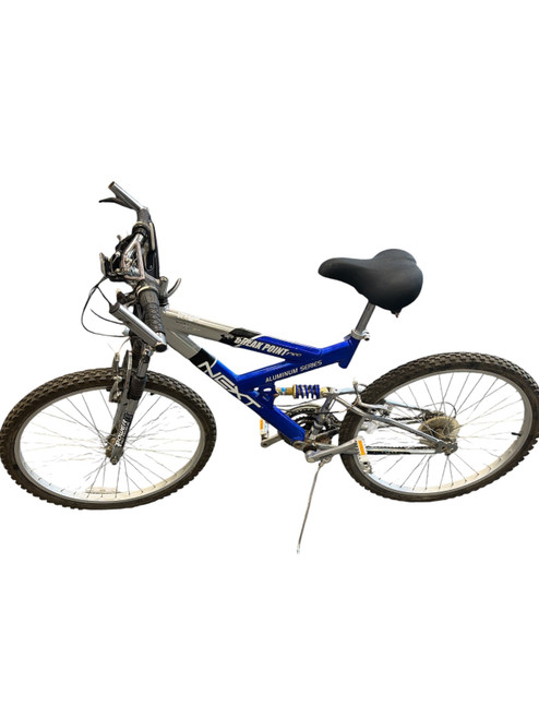 Vist Large View of Product Image Which is Used Next BREAK POINT PRO Mountain Bike Mens Royal Blue 33-37cm - 13-14" - XS Frame