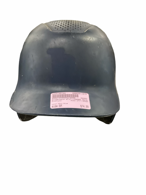 Vist Large View of Product Image Which is Used Evoshield WTV7115NASM Batting Helmet No Mask Navy Blue SM