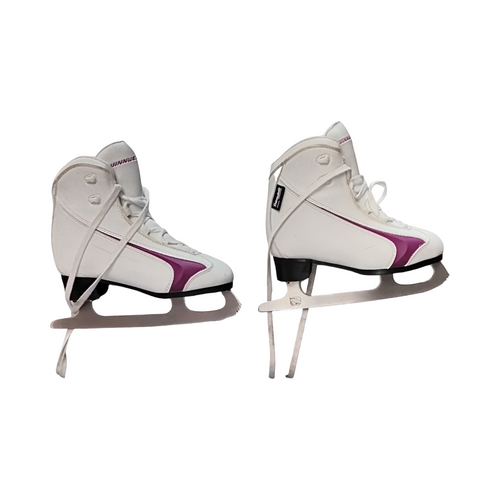 Vist Large View of Product Image Which is Used WinnWell WomensFigure Skate White Senior 4