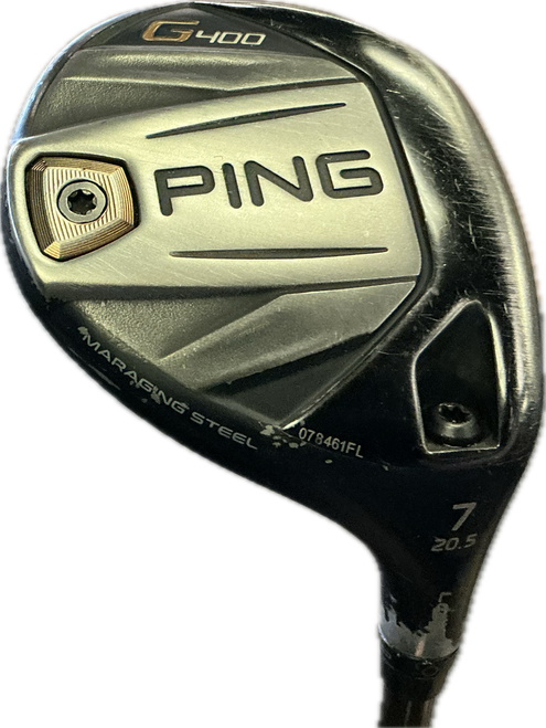 Vist Large View of Product Image Which is Used Ping G400 Mens Fairway Wood RH 7 Wood