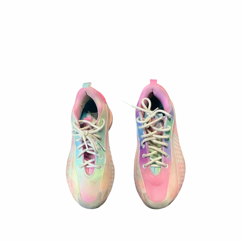 Vist Large View of Product Image Which is Used Adidas Basketball Shoes M Pink Senior 6