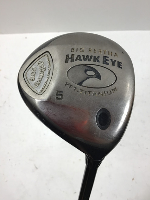 Vist Large View of Product Image Which is Used Callaway BIG BERTHA HAWKEYE VFT Mens Fairway Wood RH 5 Wood