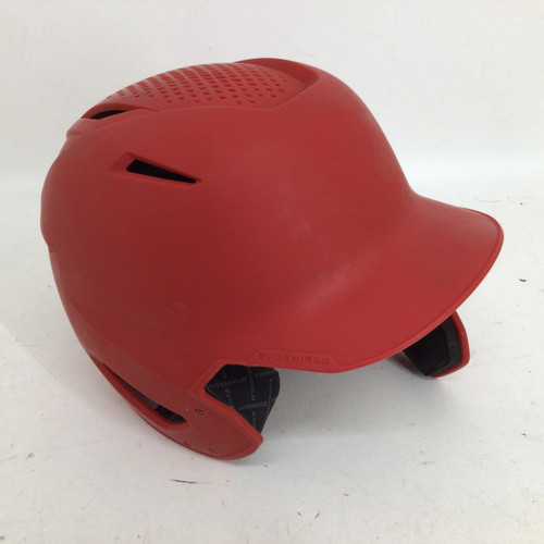 Vist Large View of Product Image Which is Used Evoshield WTV7115 SM BB HELMET W CHIN GUARD Batting Helmet No Mask Red SM