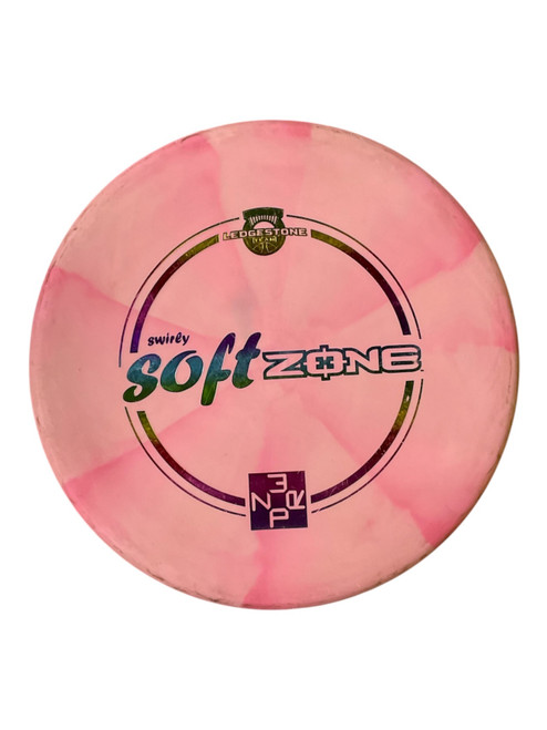 Vist Large View of Product Image Which is Used Discraft DISCRAFT SWIRLY SOFT ZONE DISC Disc Golf Putter Pink