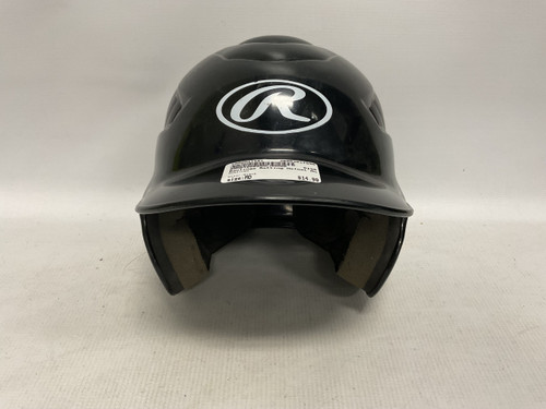 Vist Large View of Product Image Which is Used Rawlings Batting Helmet No Mask Black MD