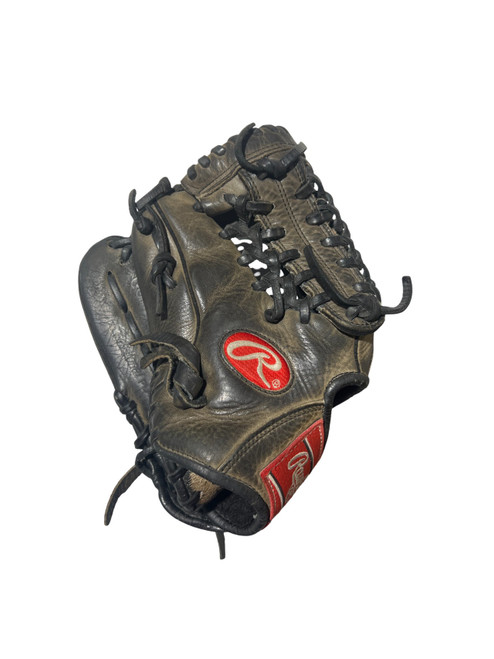 Vist Large View of Product Image Which is Used Rawlings GOLD GLOVE BB/SB Glove LH Throw Black 12"
