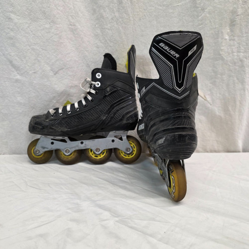 Vist Large View of Product Image Which is Used Bauer RS Roller Hockey Skates Black Junior 05