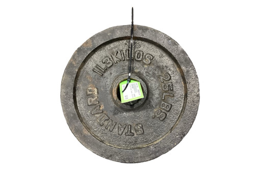 Vist Large View of Product Image Which is Used Olympic Plate (Each) 25 lb