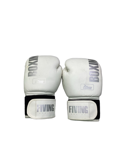 Vist Large View of Product Image Which is Used EPDM TRI-LAYERS BOXING GLOVES Boxing Gloves White Senior