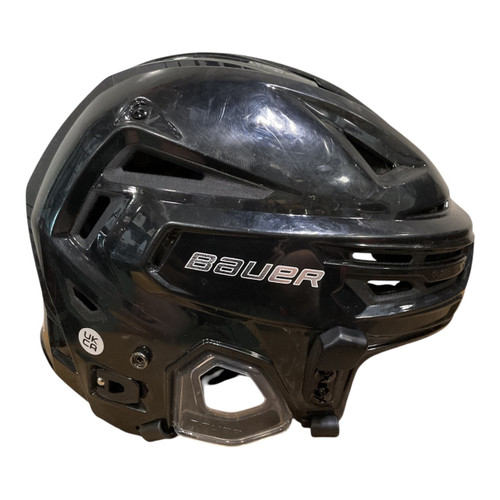Vist Large View of Product Image Which is Used Bauer REAKT 150 Hockey Helmet Only Black MD