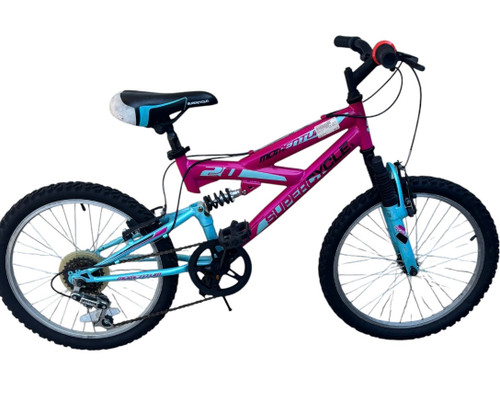 Vist Large View of Product Image Which is Used Supercycle MOMENTUM Mountain Bike Girls Pink 20"