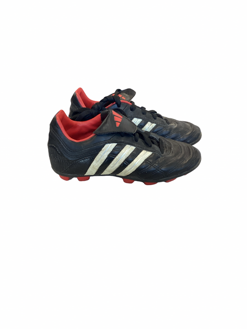 Vist Large View of Product Image Which is Used Adidas Soccer Cleats Black Youth 13.0