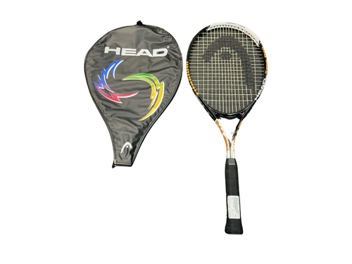 Vist Large View of Product Image Which is Used Head TOUR PRO Adult Tennis Racquet Black 4 1/2"