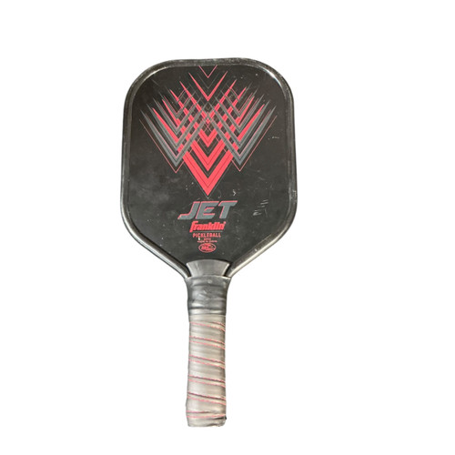 Vist Large View of Product Image Which is Used Franklin JET Pickleball Racquet Black