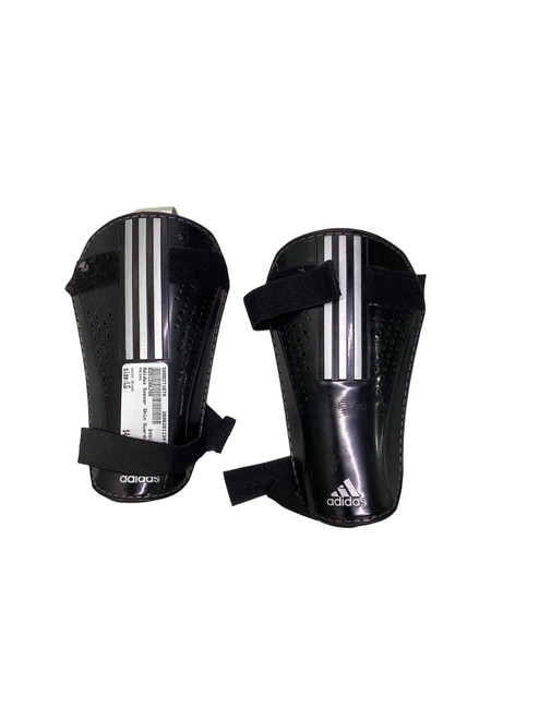 Vist Large View of Product Image Which is Used Adidas Soccer Shin Guards Adult Black LG