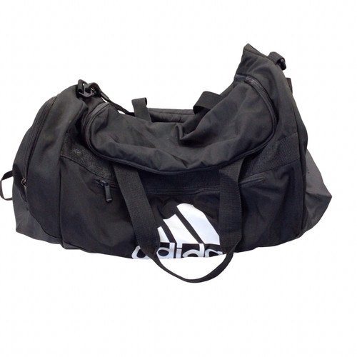 Vist Large View of Product Image Which is Used Adidas Soccer Player Duffel Bag Black