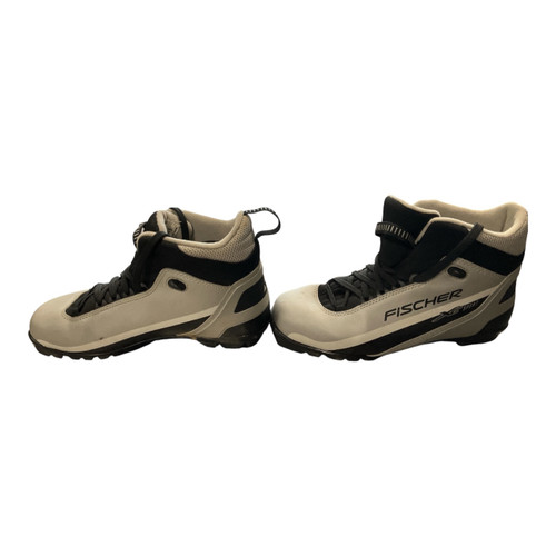 Vist Large View of Product Image Which is Used Fischer Mens NNN XC Ski Boots White M 08.5-09 / W 09-09.5