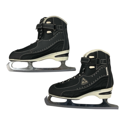 Vist Large View of Product Image Which is Used Jackson SOFT SKATE WomensFigure Skate Black Senior 7