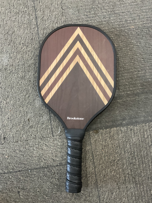 Vist Large View of Product Image Which is Used BROOKESTONE PADDLE Pickleball Racquet Brown
