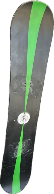 Vist Large View of Product Image Which is Used ILLUMINATI Mens Snowboard Only Black 148 cm