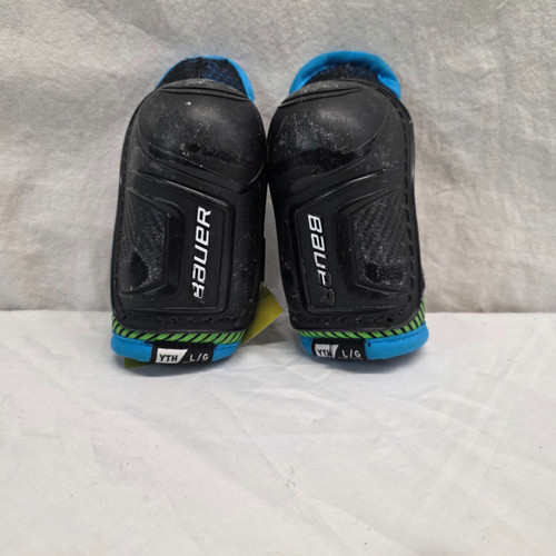 Vist Large View of Product Image Which is Used Bauer BAUER X ELBOW Youth Elbow Pads LG