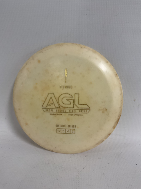 Vist Large View of Product Image Which is Used AGL REDWOOD Disc Golf Driver White
