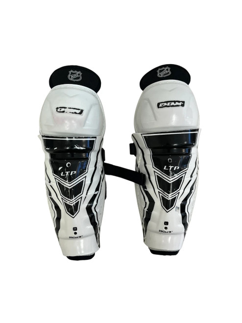 Vist Large View of Product Image Which is Used CCM LTP 9" Junior Hockey Shin Guards