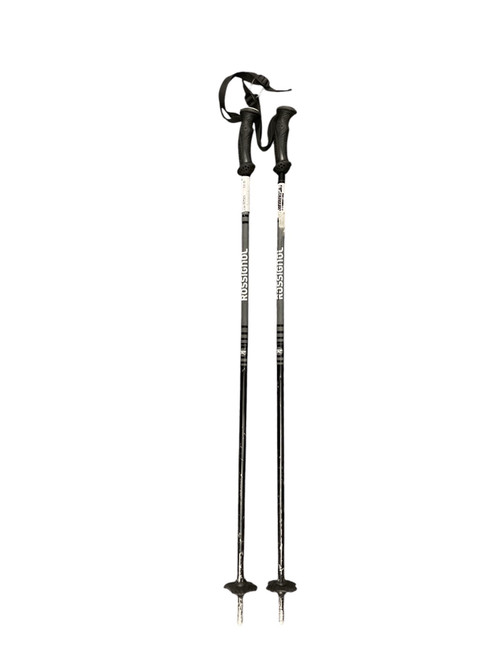 Vist Large View of Product Image Which is Used Rossignol DH POLE 90CM Boys DH Ski Pole Black 90 cm / 36 in