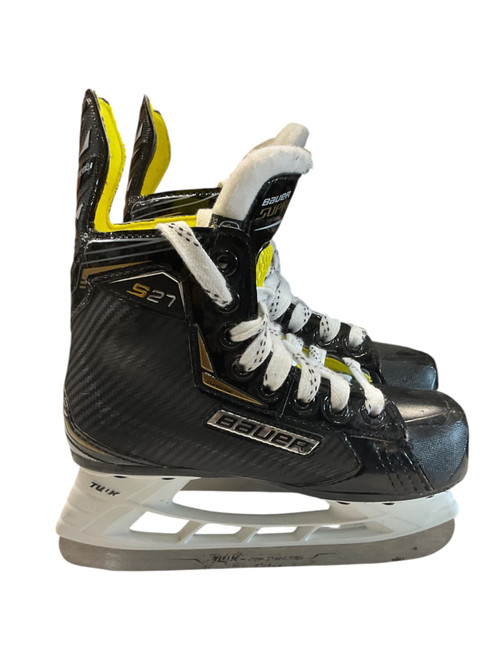Vist Large View of Product Image Which is Used Bauer SUPREME S27 SZ Y 12.5 Youth Hockey Skate Youth 12.5