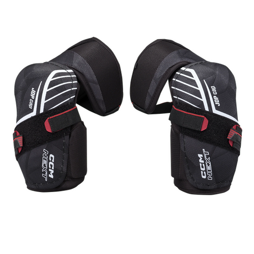 Vist Large View of Product Image Which is New CCM NEXT Senior Elbow Pads LG