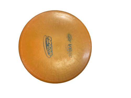 Vist Large View of Product Image Which is Used Innova GSTAR VROC Disc Golf Mid Range Orange 179g