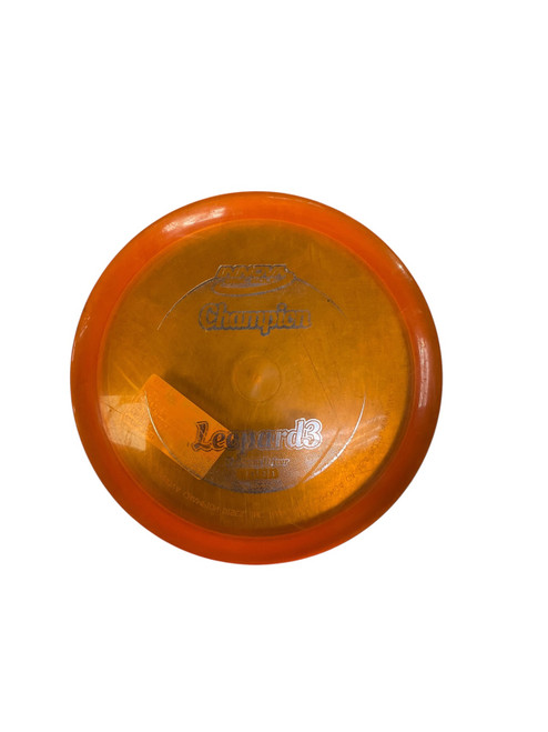 Vist Large View of Product Image Which is Used Innova CHAMP LEOPARD3 Disc Golf Driver Orange 175g